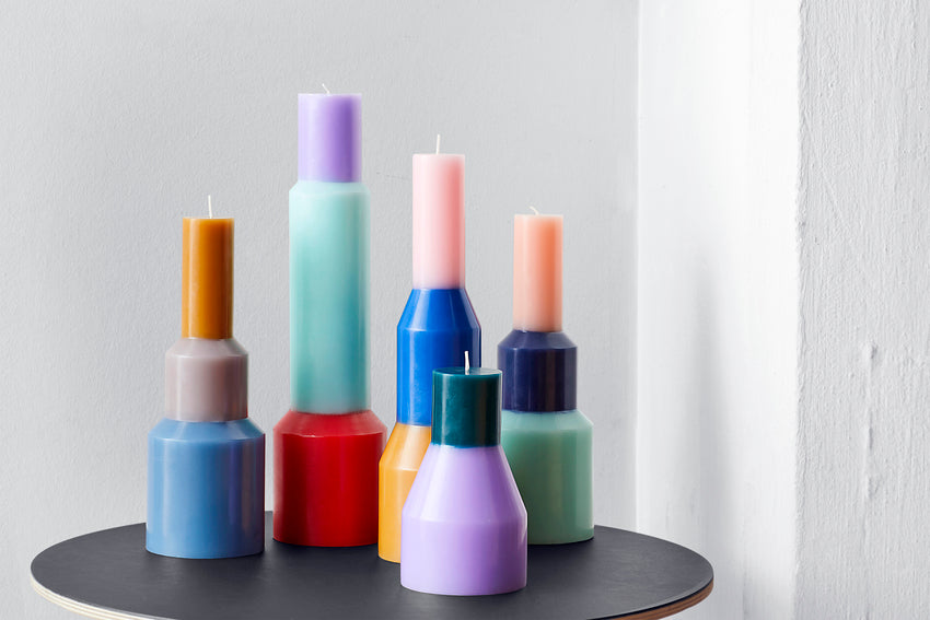 Pillar Candle HAY Family