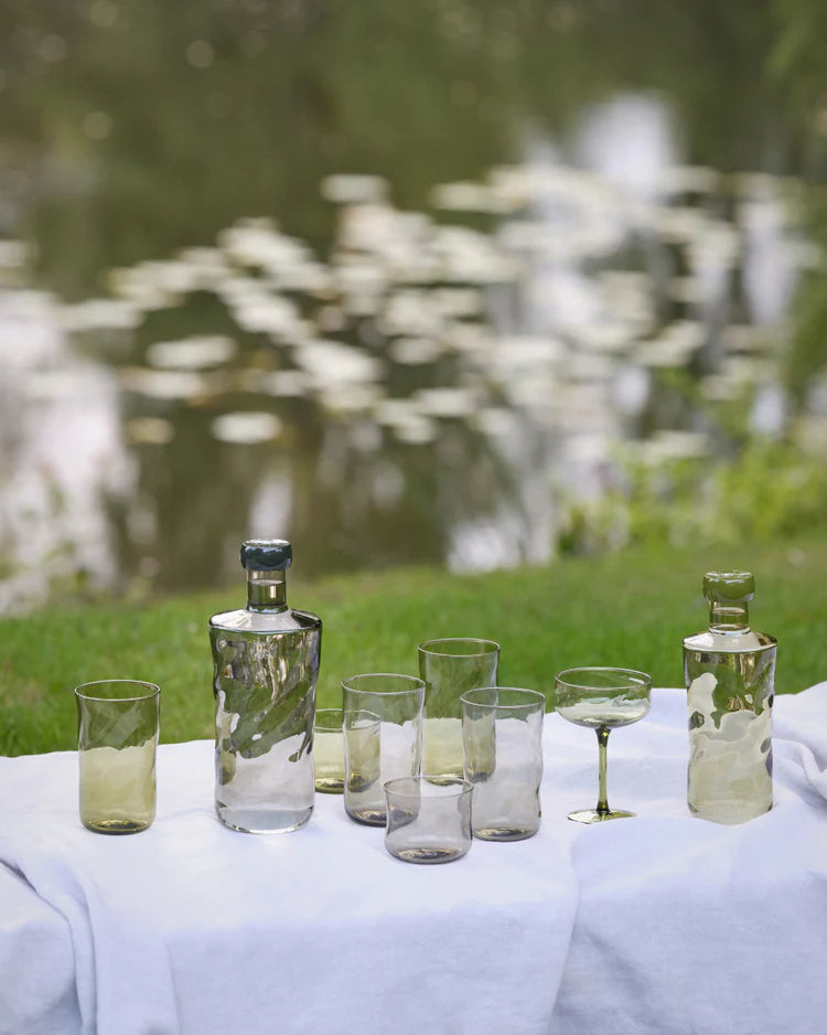 Paveau - Swirl Longdrink Glasses, Set of 2, Mist