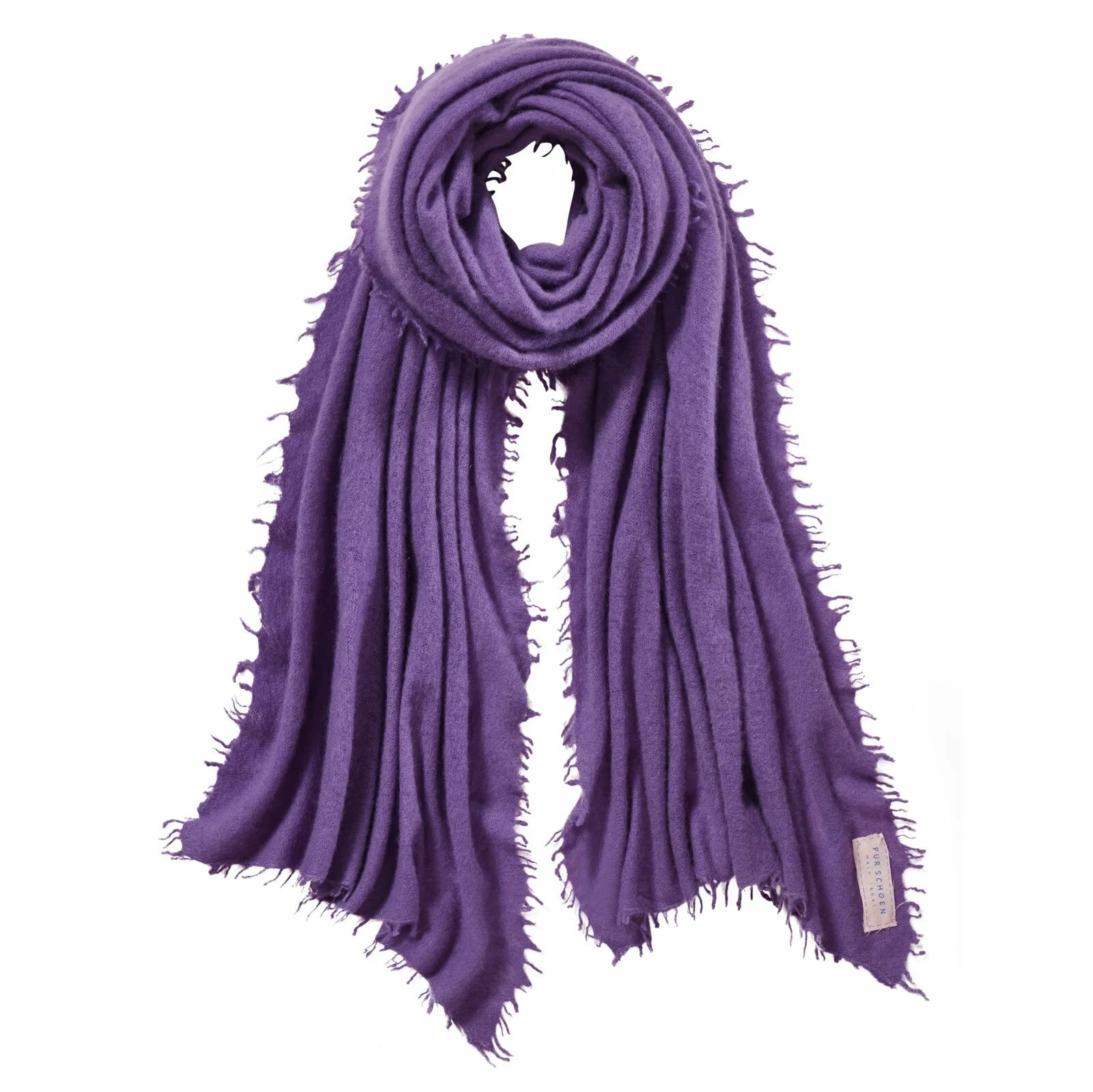 PUR SCHOEN - Kaschmirschal "247-4032" Violett