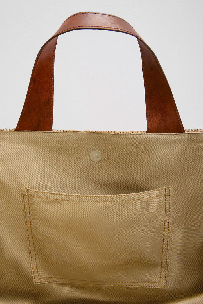 IBELIV - Raffia Tasche "Onja" Tea