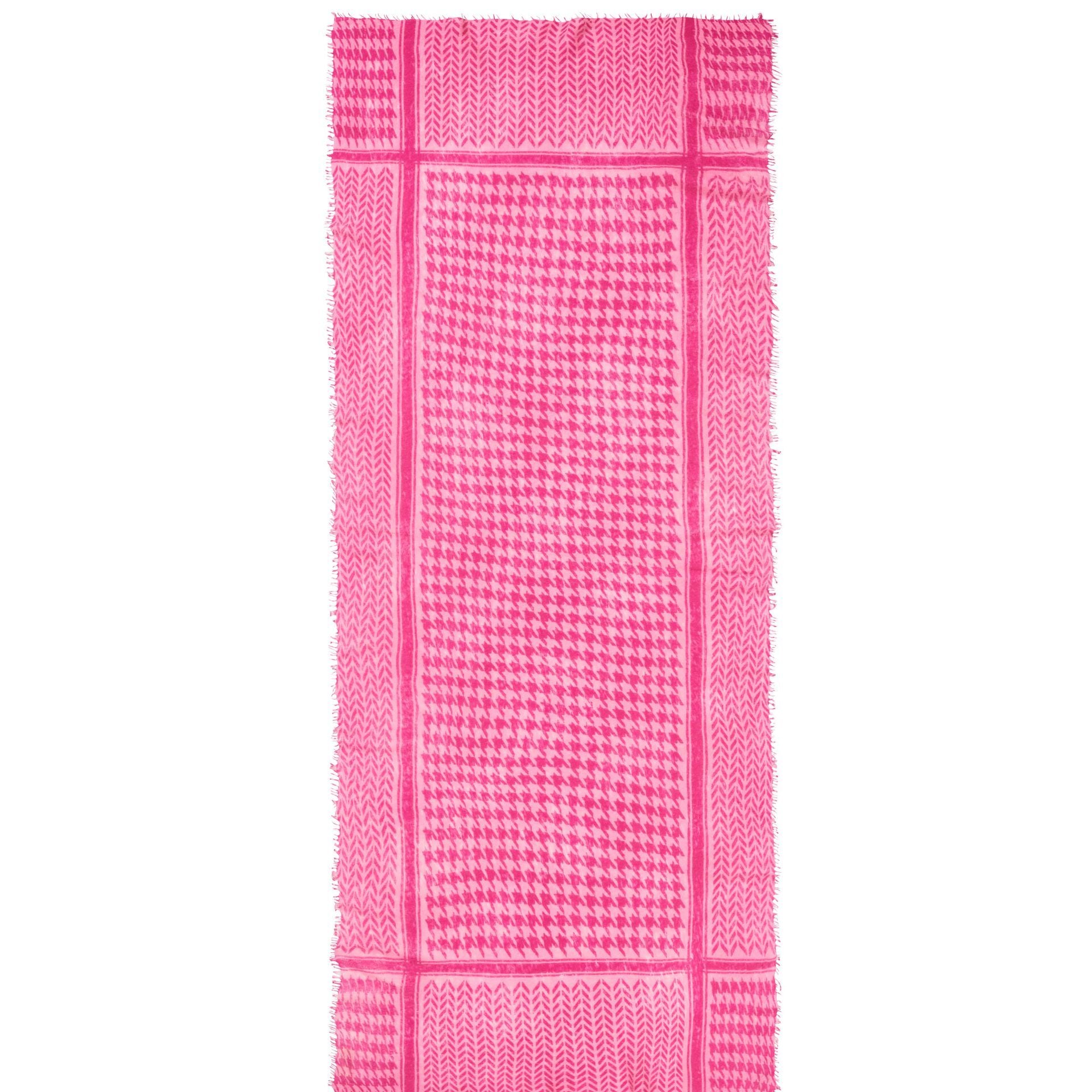 PUR SCHOEN - Kaschmirschal "247-6623" Milano Flamingo