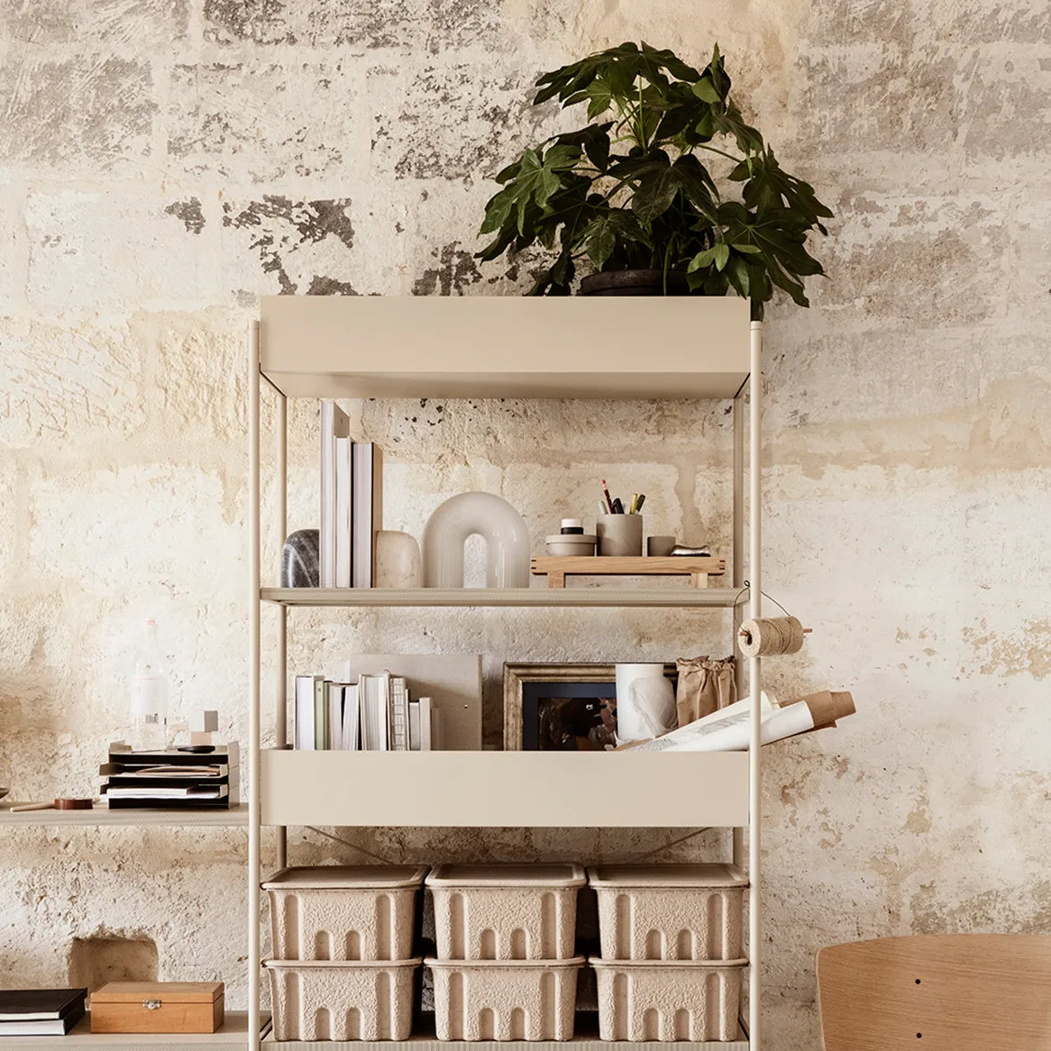 FERM LIVING - Tischleuchte "Vuelta Lamp" White