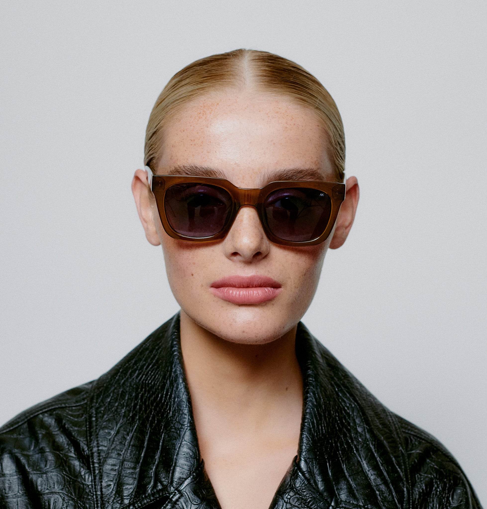 A.KJAERBEDE - Sonnenbrille "Nancy" 1912-16 Smoke Transparent
