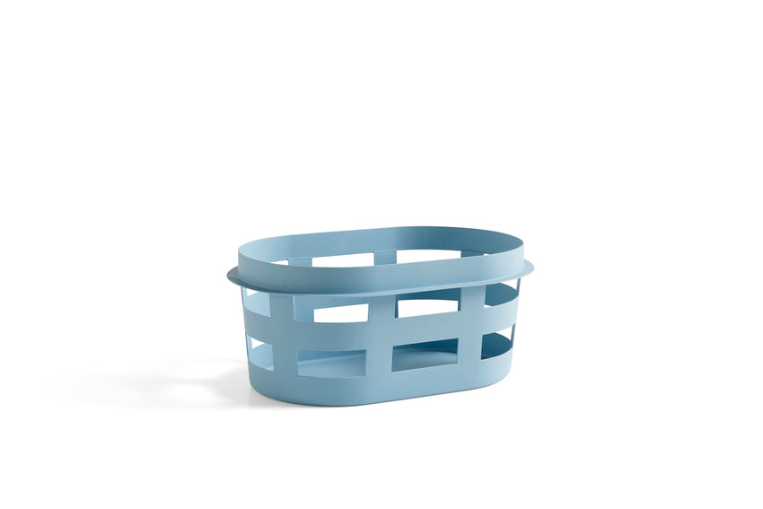 HAY - Wäschekorb "Basket" Recycelt S Soft Blue