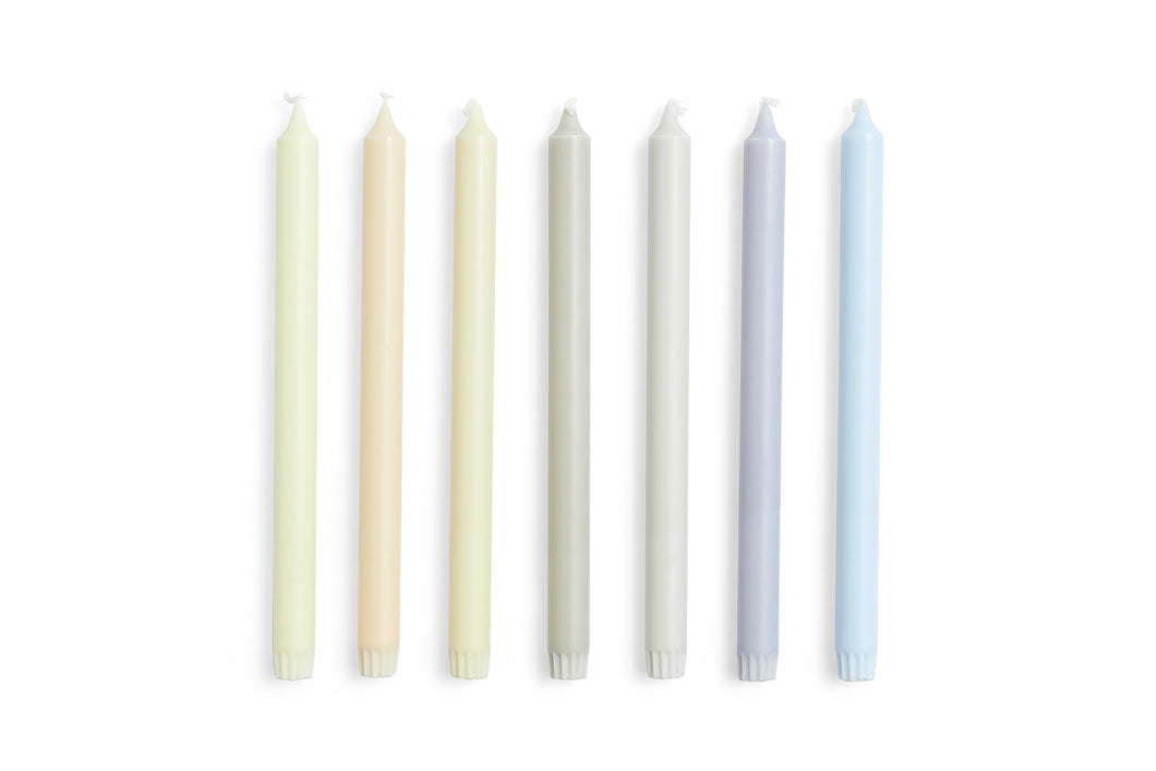 HAY - Kerzen "Gradient" 7er Set Neutrals