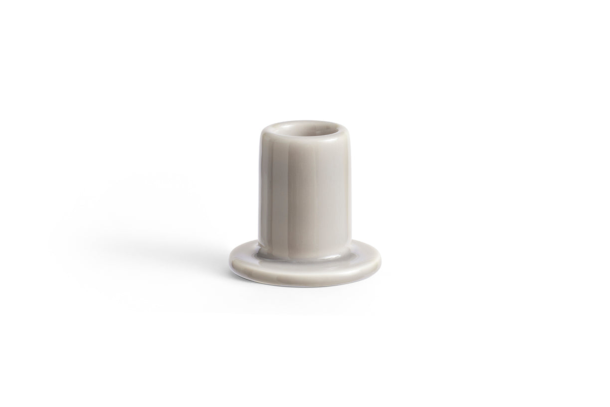 HAY - Kerzenständer "Tube" S Light Grey