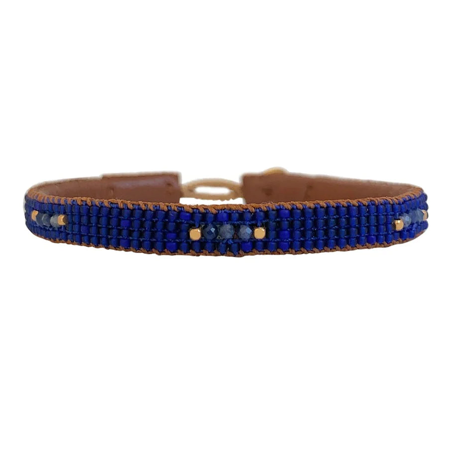 IBU JEWELS - Damen Armband "Fay" AD31 Cobalt