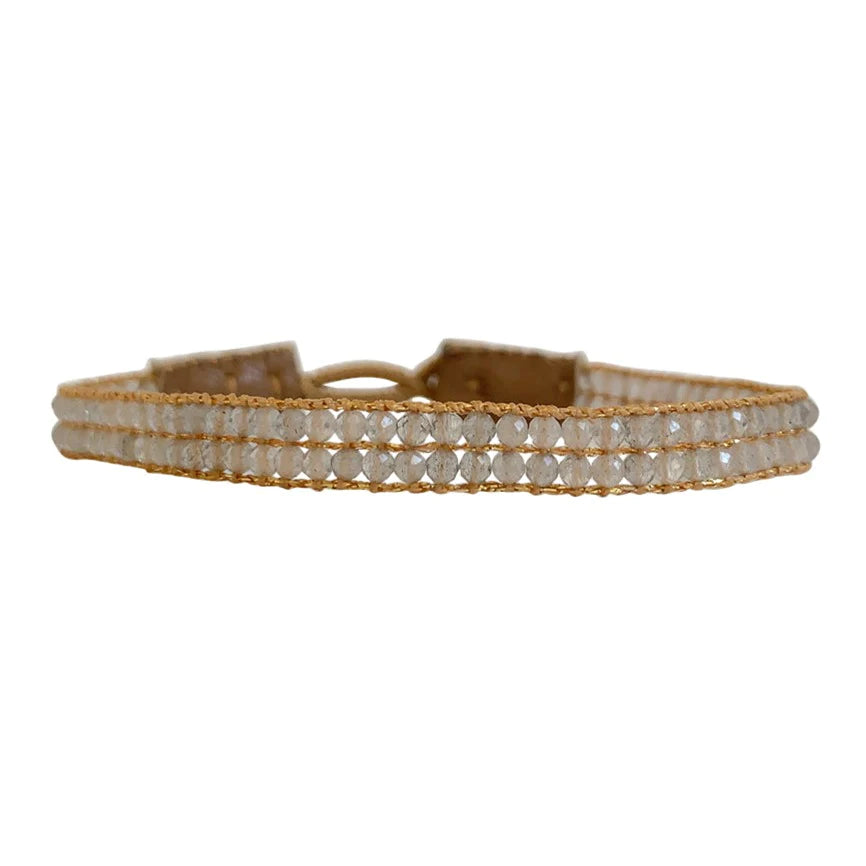 IBU JEWELS - Damen Armband "Cap Lise" AL03 Labradorite
