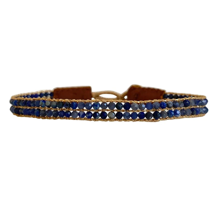 IBU JEWELS - Damen Armband "Cap Lise" AL17 Blue Solidate