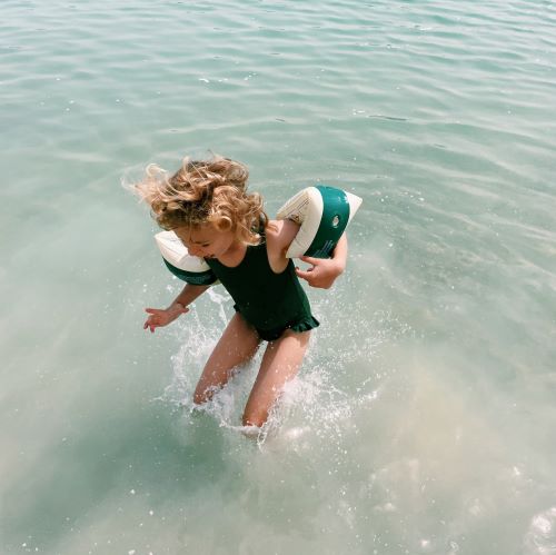 PETITES POMMES - Schwimmflügel "Alex" Oxford Green