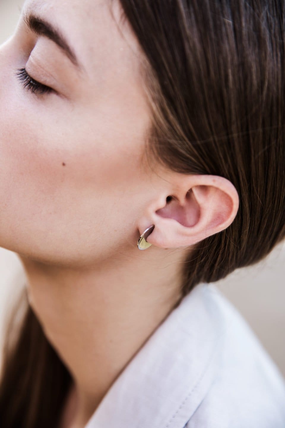 Bandu - Bold Earrings gold plated