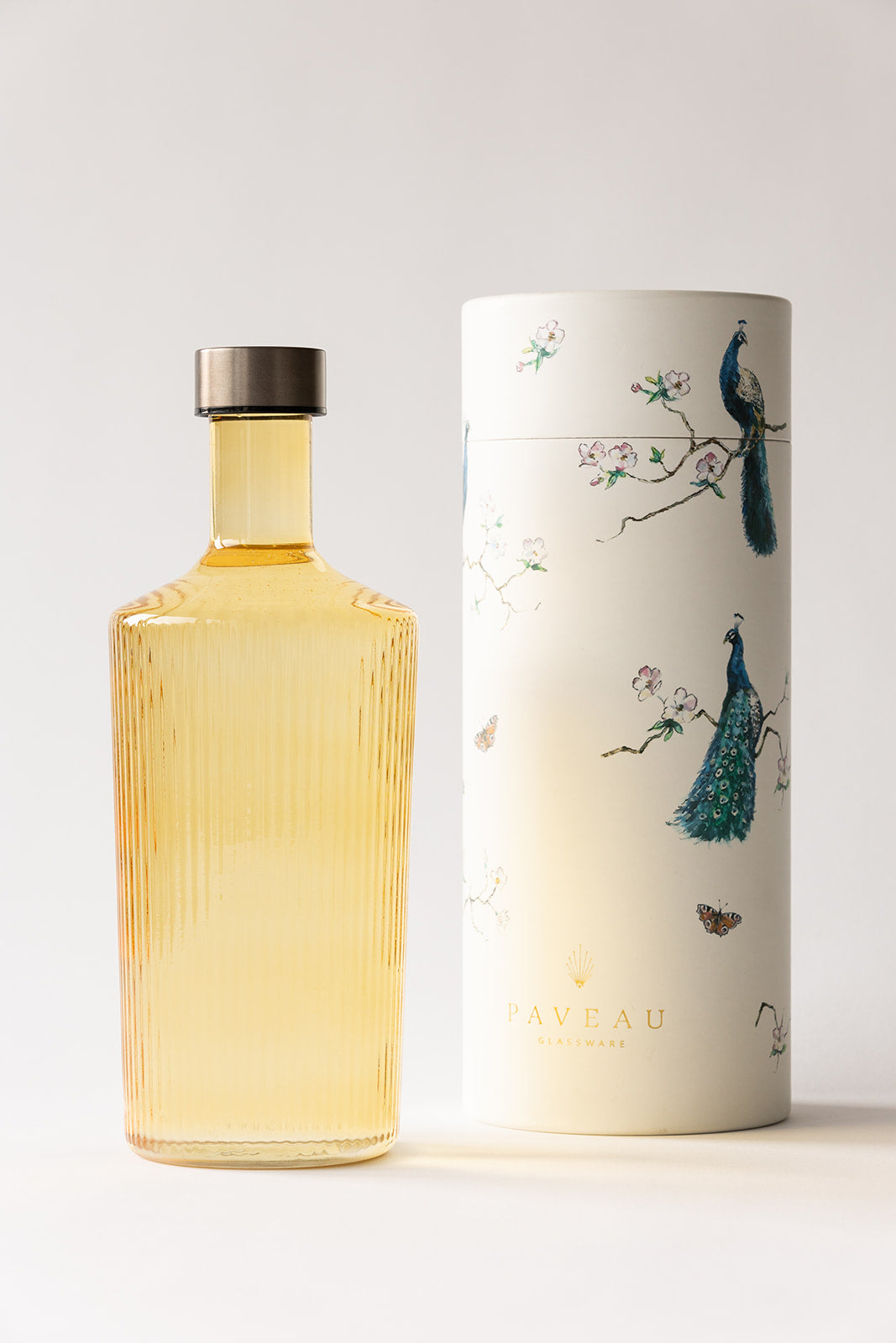 PAVEAU - Wasserflasche mit Deckel "Cable"