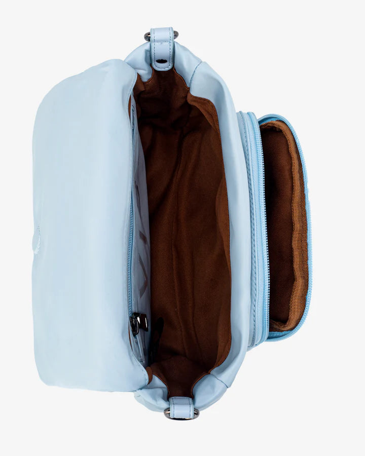 HVISK - Crossbody Bag "CAYMAN POCKET SOFT STRUCTURE" Blue Sky