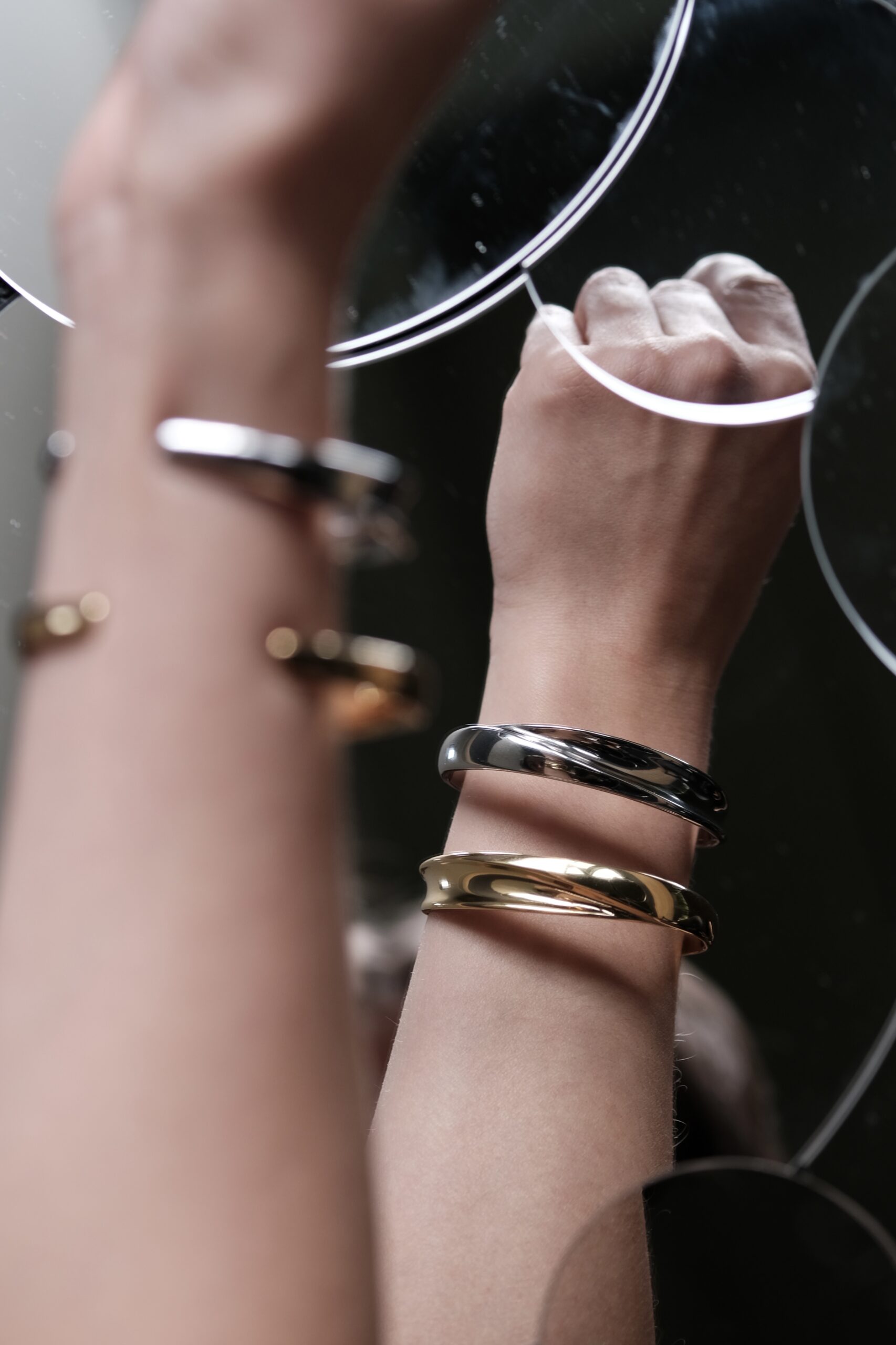 BANDHU - Armband "Onda" Gold O3