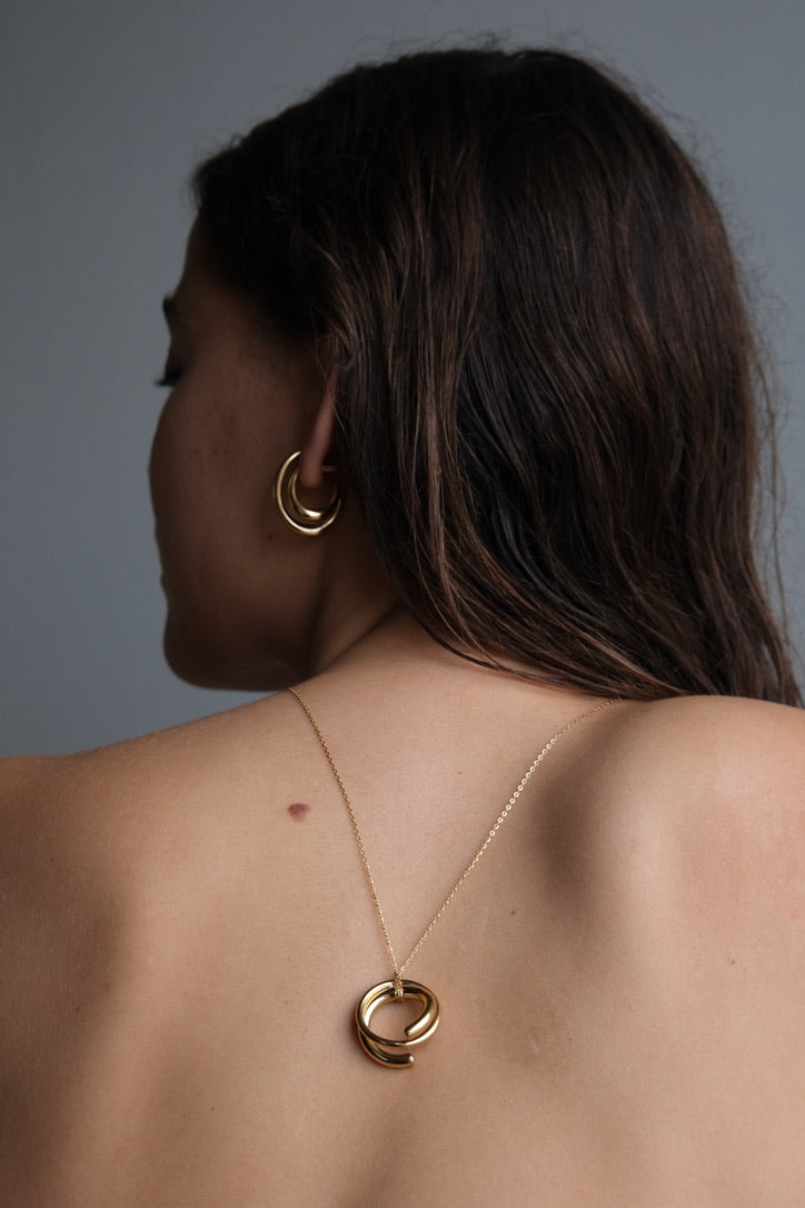 BANDHU - Kette Cutted Gold plated