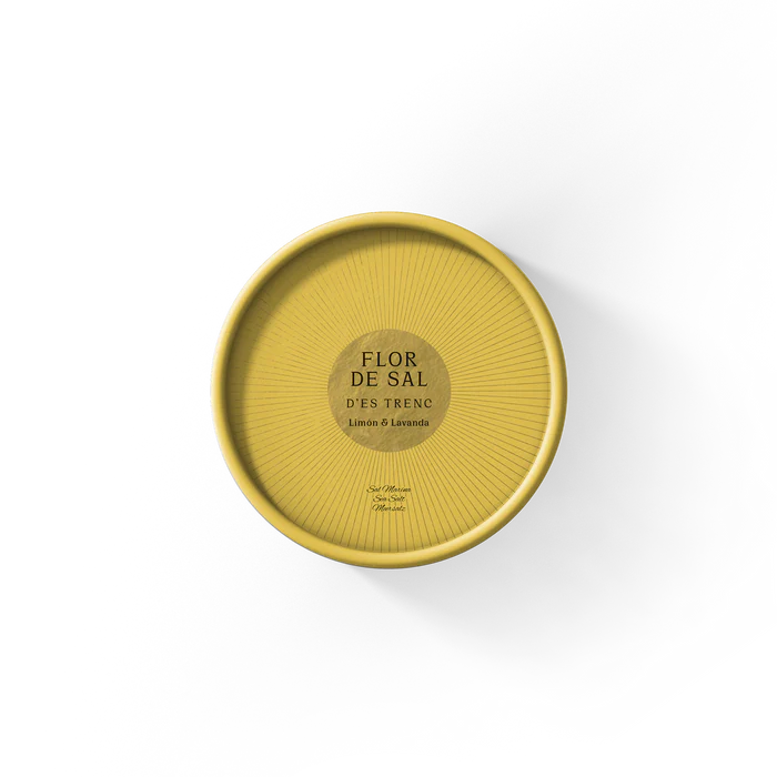 FLOR DE SAL - Salz "Flor de Sal" Limited Edition Zitrone & Lavendel 60g