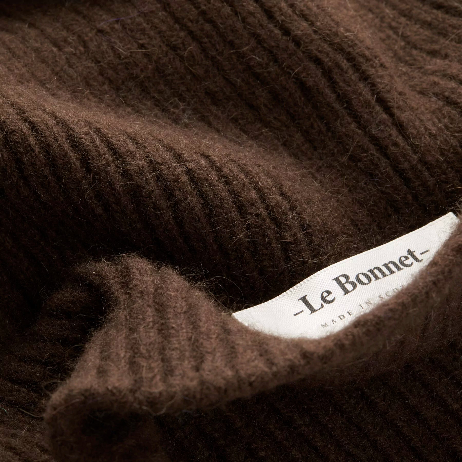 LE BONNET - Strickschal Gingerbread