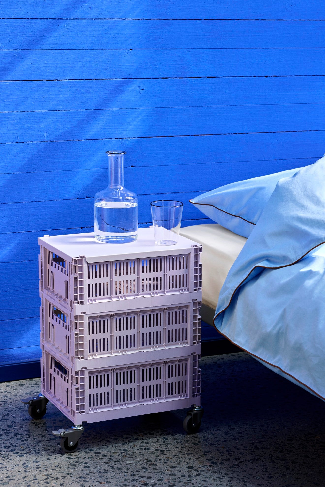 HAY - Stapelkiste "Colour Crate" M Lavender
