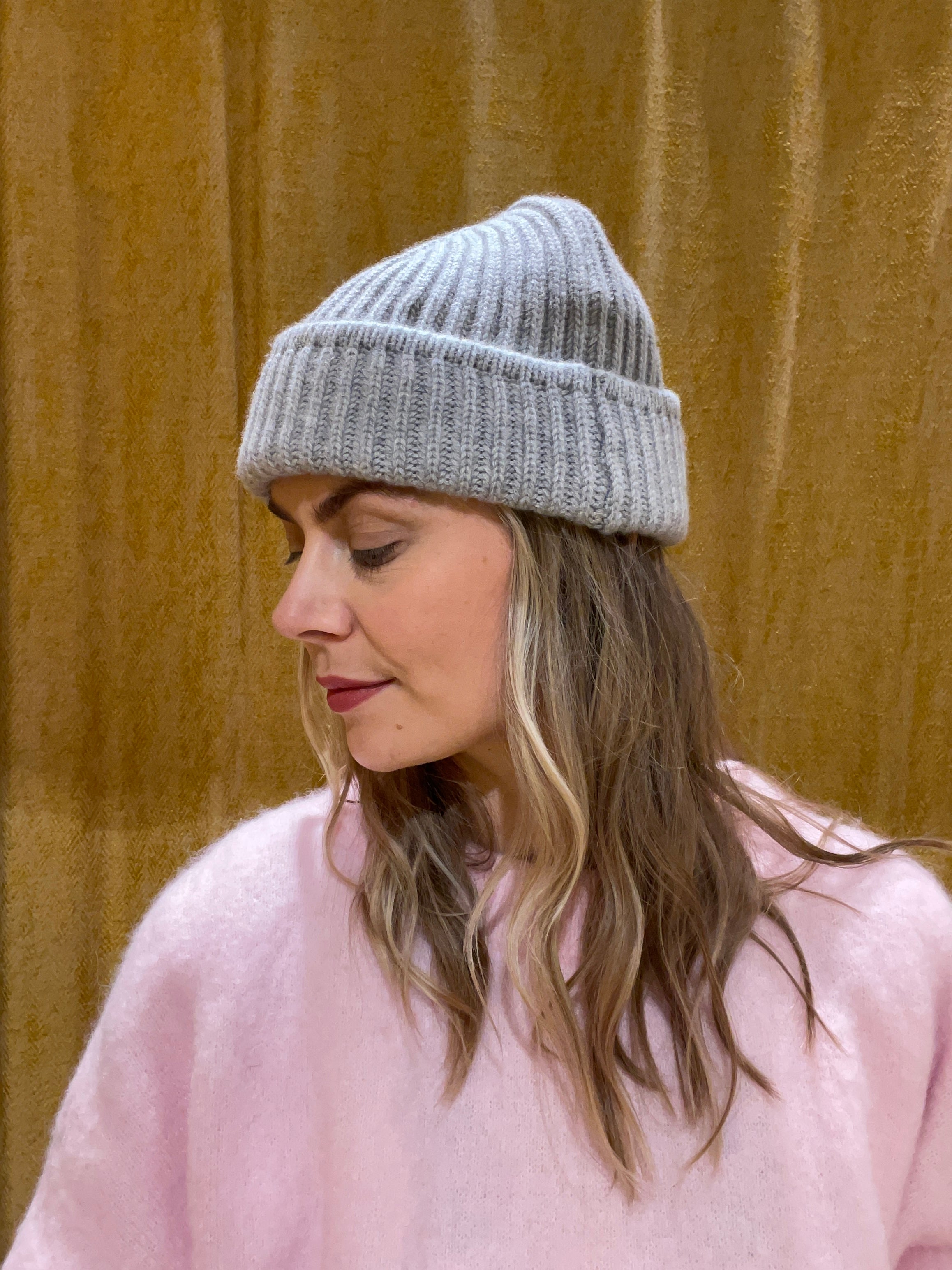 RIVIERA CASHMERE - Mütze Berretto Pesante, Farbe GRIGISSIMO grau