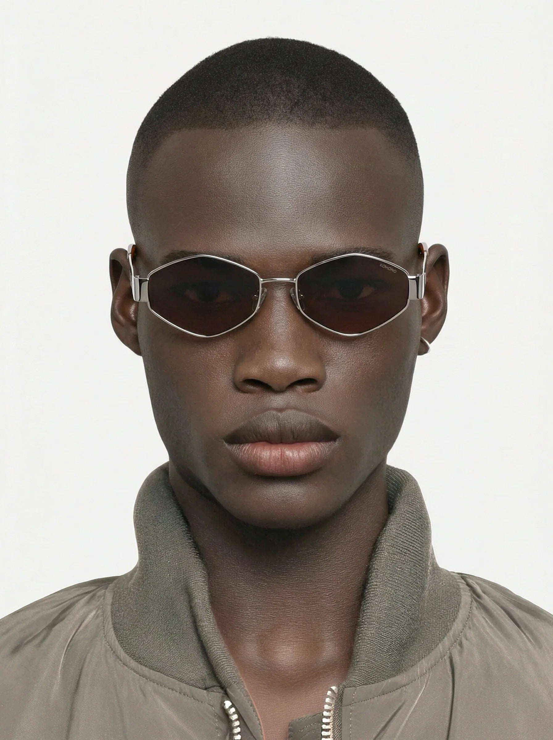 KOMONO - Sonnenbrille Fenix, Silver