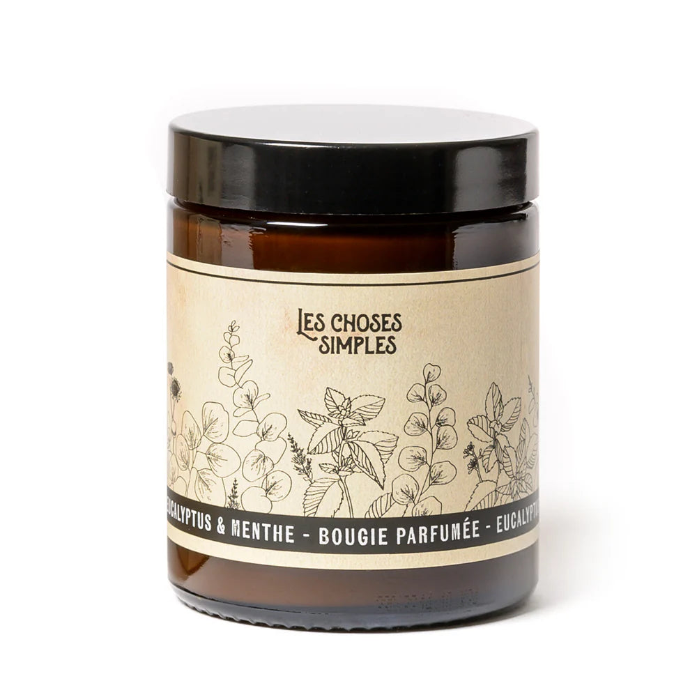 LES CHOSES SIMPLES - Duftkerze Small Eucalytpus & Menthe