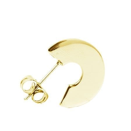 Bandu - Bold Earrings gold plated