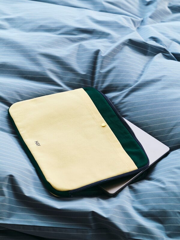 HAY - Multi Laptop Cover, 13"/14", Soft yellow multi