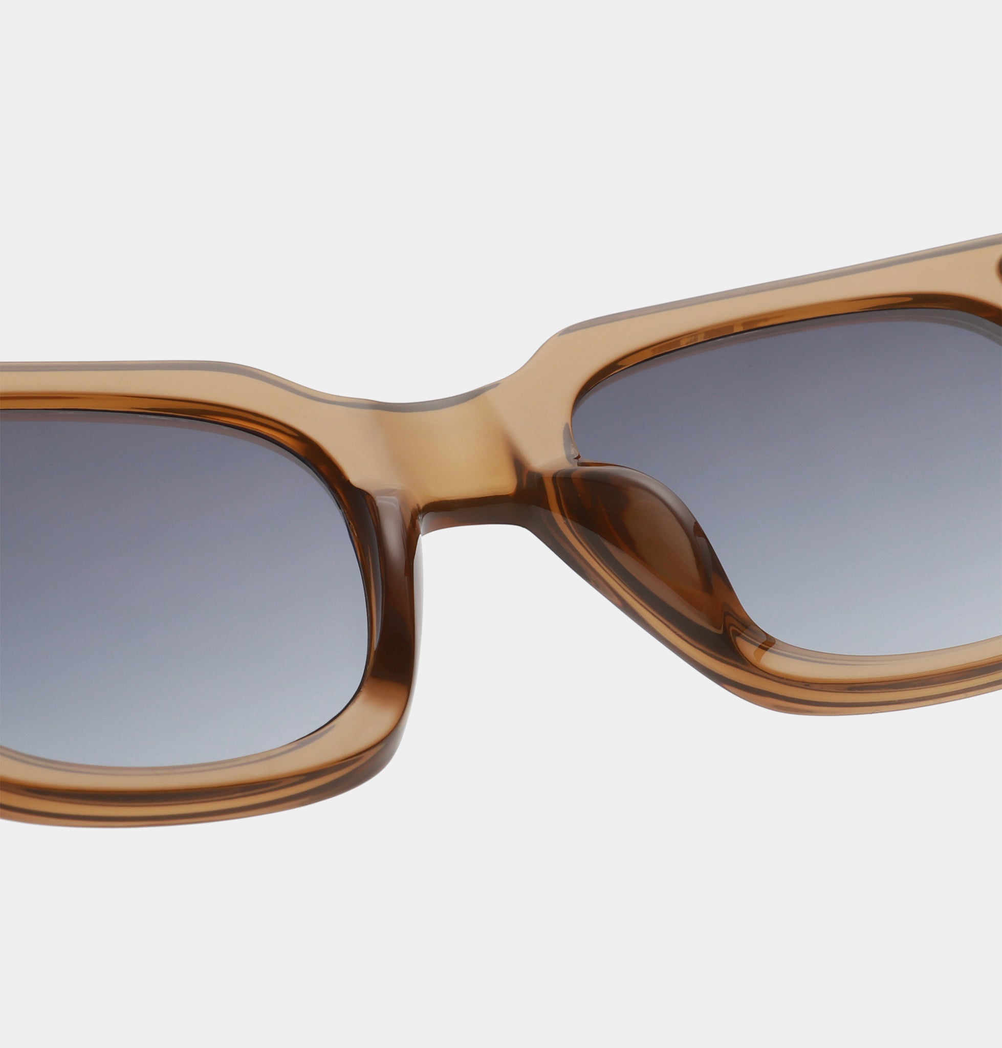 A.KJAERBEDE - Sonnenbrille "Nancy" 1912-16 Smoke Transparent