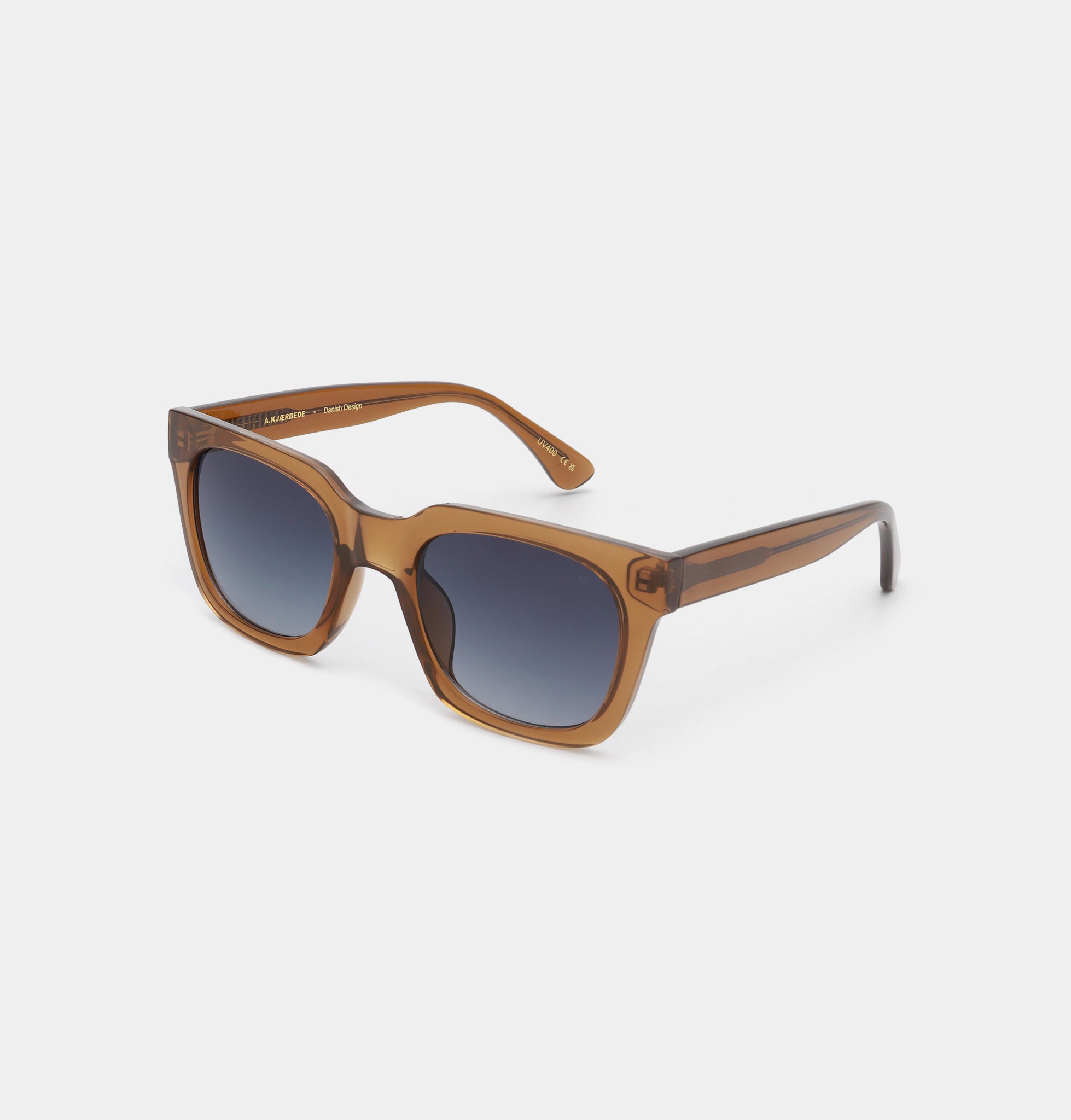 A.KJAERBEDE - Sonnenbrille "Nancy" 1912-16 Smoke Transparent