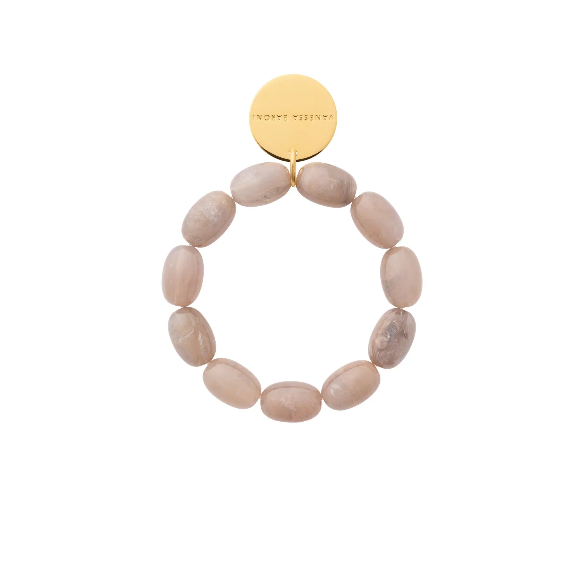 Vanessa Baroni - Olive Flex Bracelet, VB2602BMA, Binancone marble
