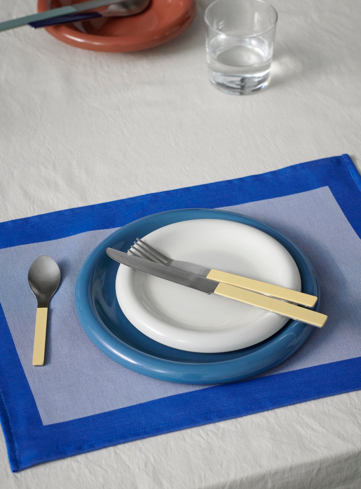 HAY - Teller-Set "Barro" Ø24 Dark Blue