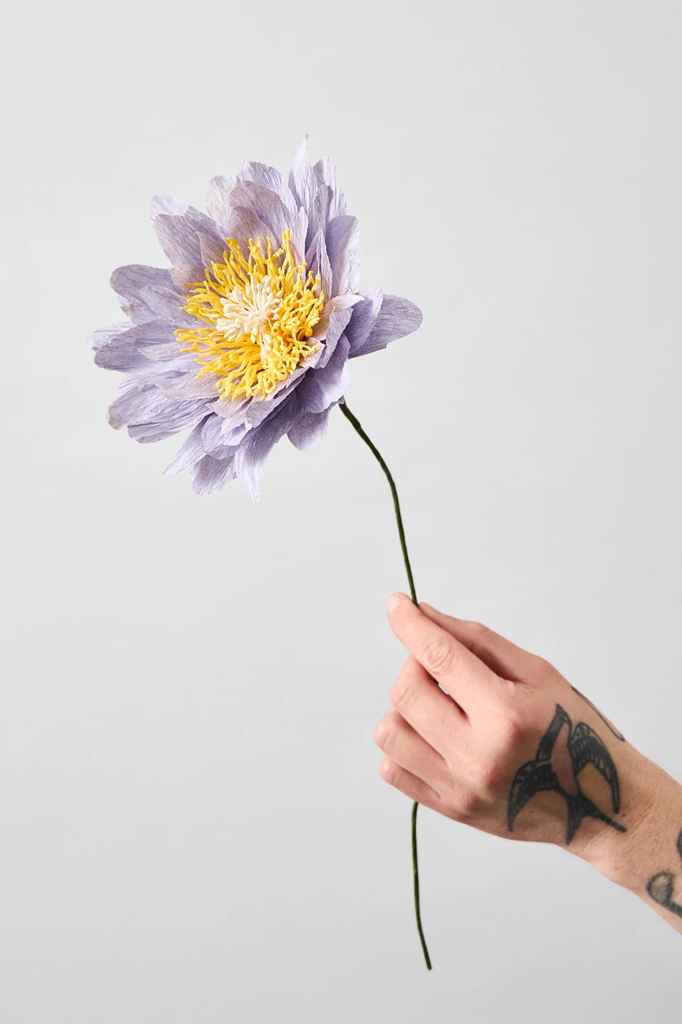 STUDIO ABOUT - PAPER FLOWER, COTTAGE ROSE, PURPLE, 170400P
