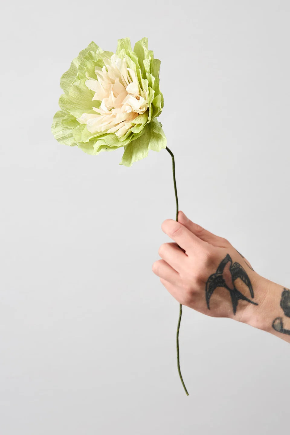 STUDIO ABOUT - PAPER FLOWER, Veggie Rose, green
