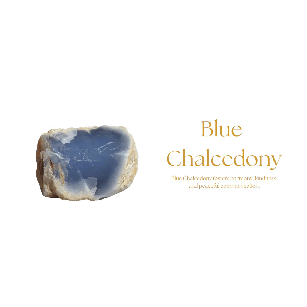 IBU JEWELS - Damen Armband "AN21" JILL JAKE BLUE CHALCEDONY