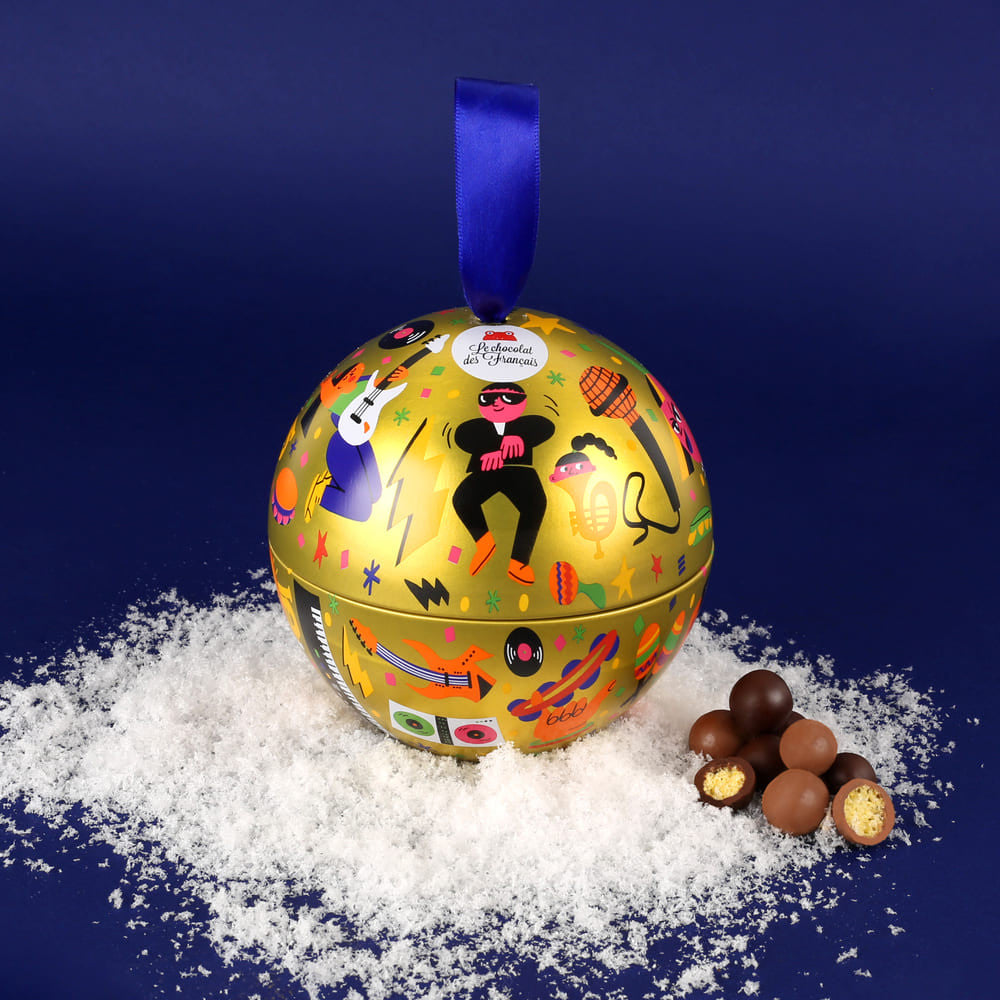 LE CHOCOLAT DES FRANCAIS - Weihnachtskugel "Boule"
