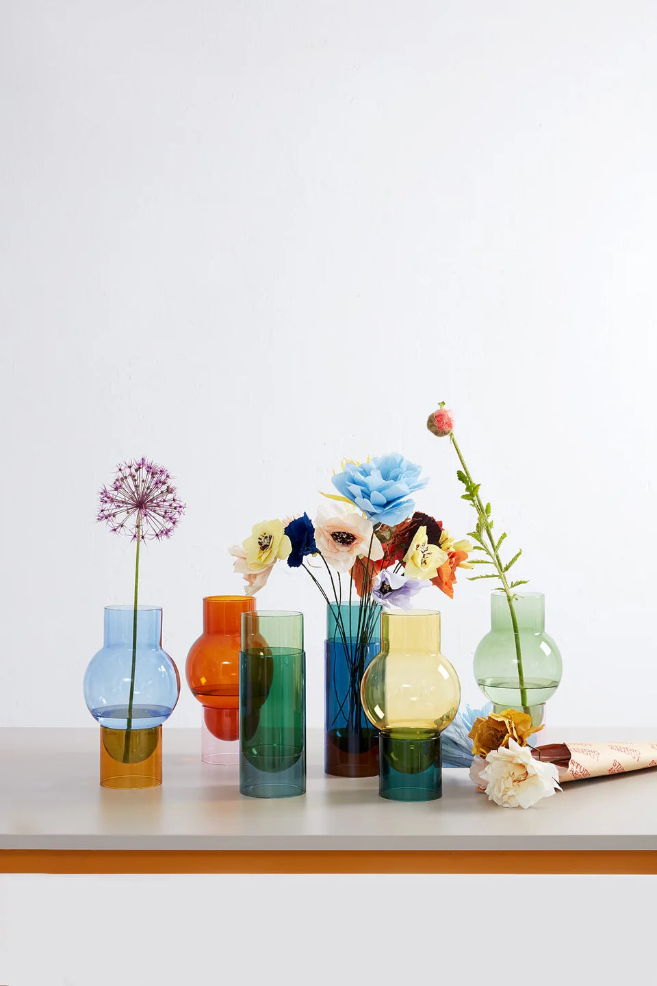 STUDIO ABOUT - PAPER FLOWER BOUQUET HAPPY 11 PCS