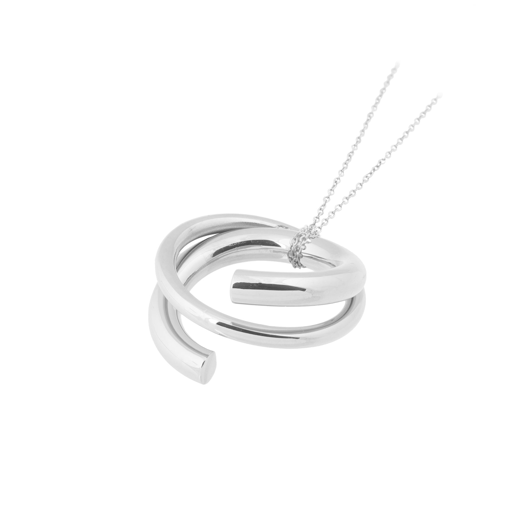 BANDHU - Kette Cutted Silber