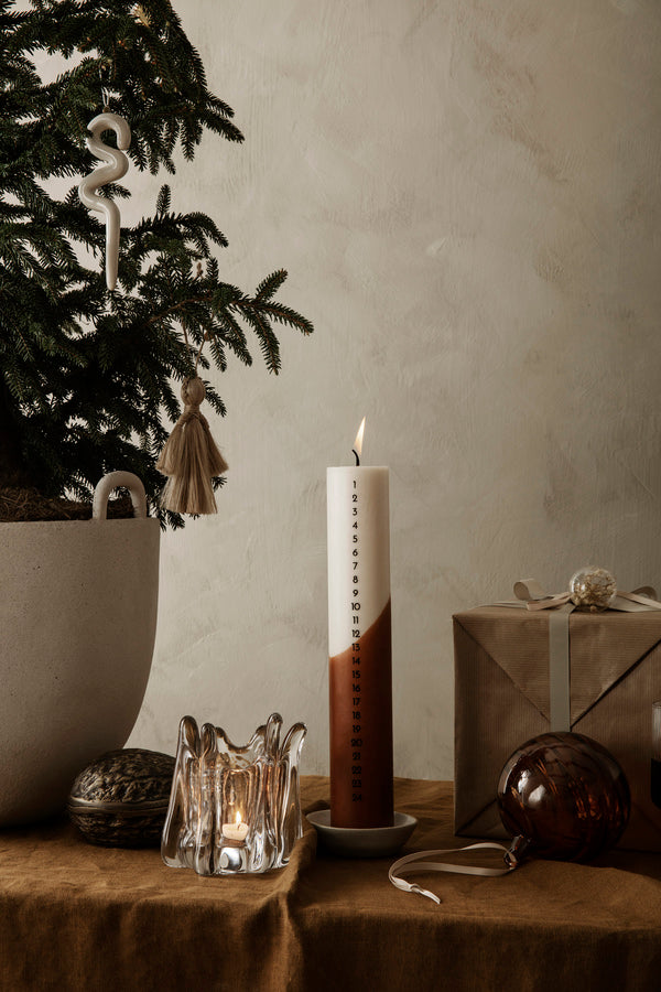 FERM LIVING - Christbaumschmuck "Wing Angels" 2er Set Natural