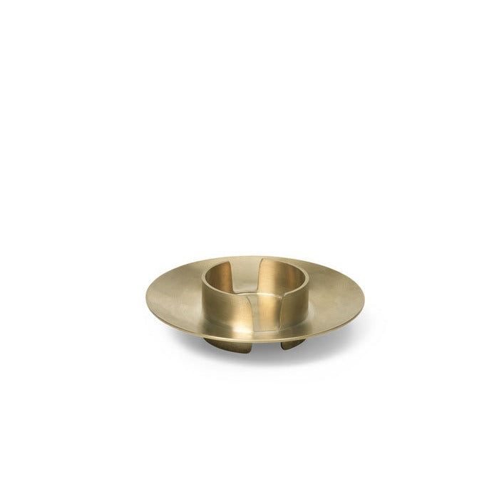 FERM LIVING - Kerzenhalter "Block" Brass