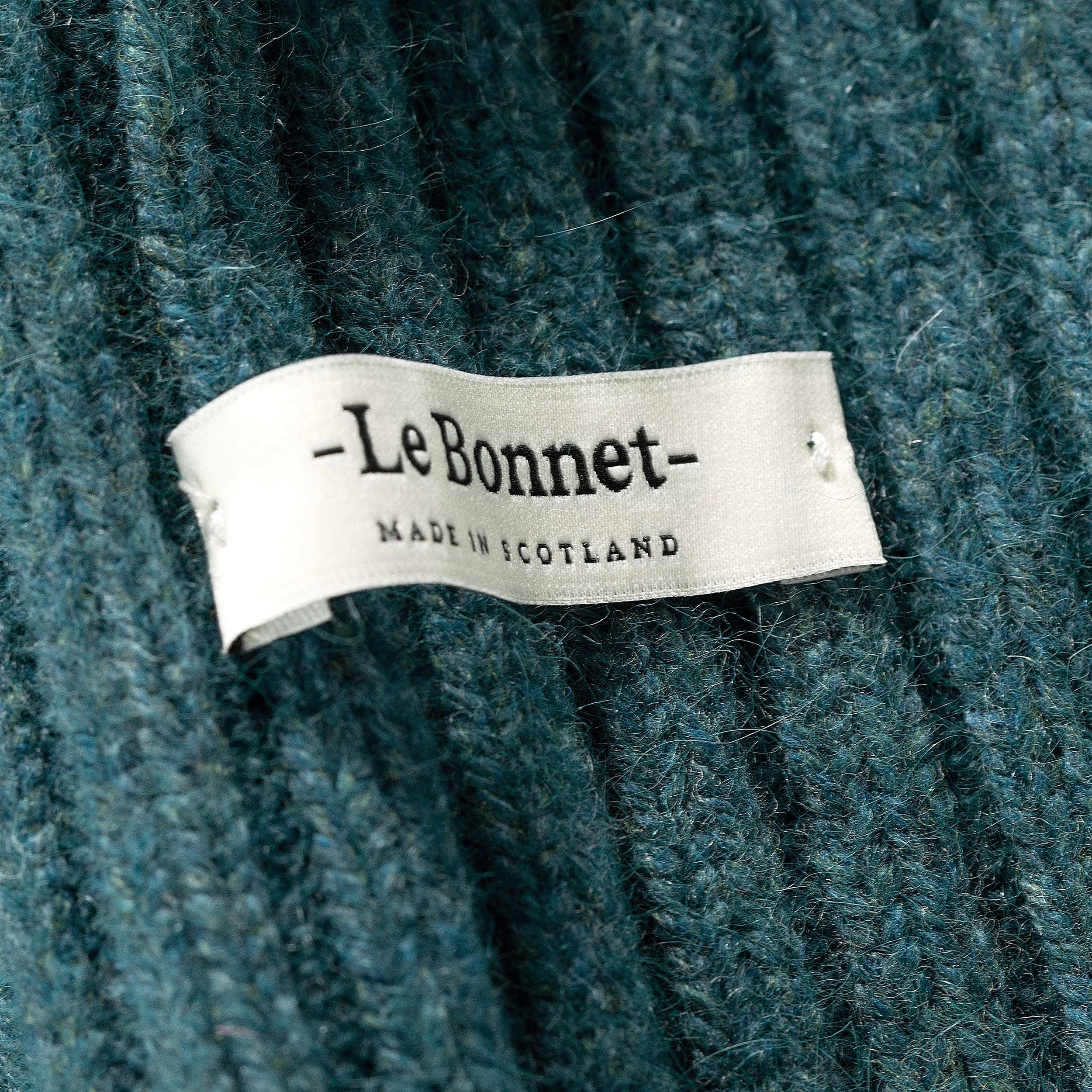 LE BONNET - Strickmütze "Le Grand Beanie" Petrol