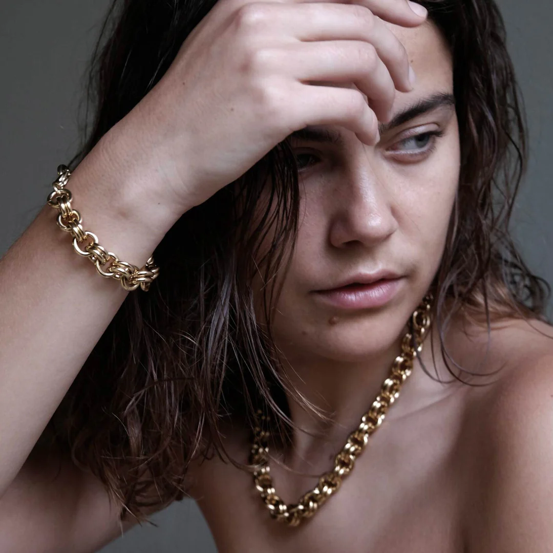 BANDHU - Armband "Malien" Gold M7