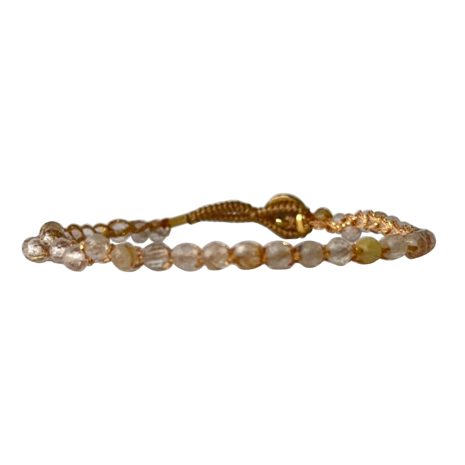 IBU - Armband "Jill Merlin" AO25 - Rutilated Quartz