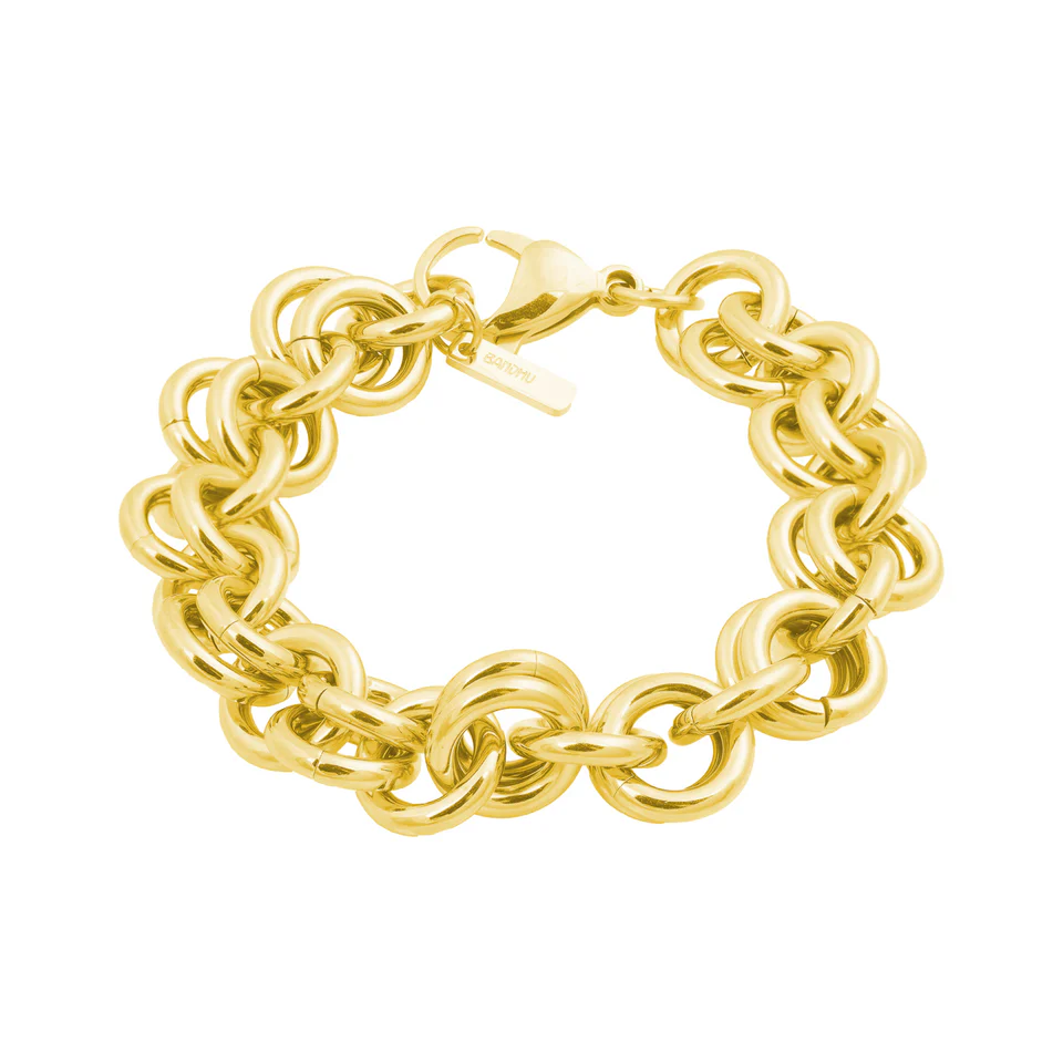 BANDHU - Armband "Malien" Gold M7