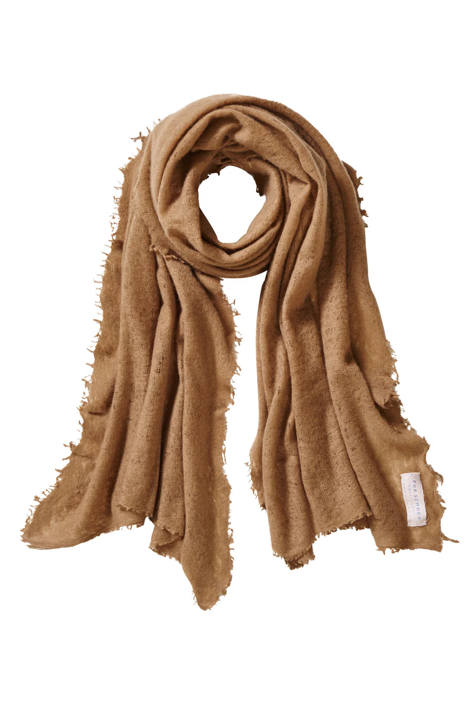 PUR SCHOEN - Kaschmirschal "247-4048" in Camel II