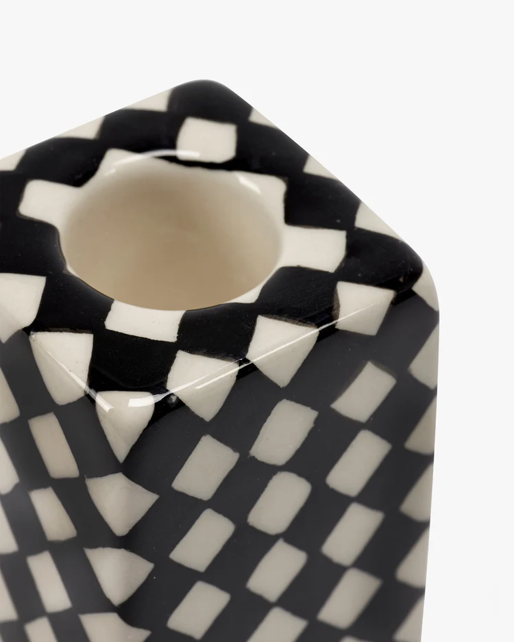 SERAX - CANDLE HOLDER N°1 BLACK WHITE B8924001