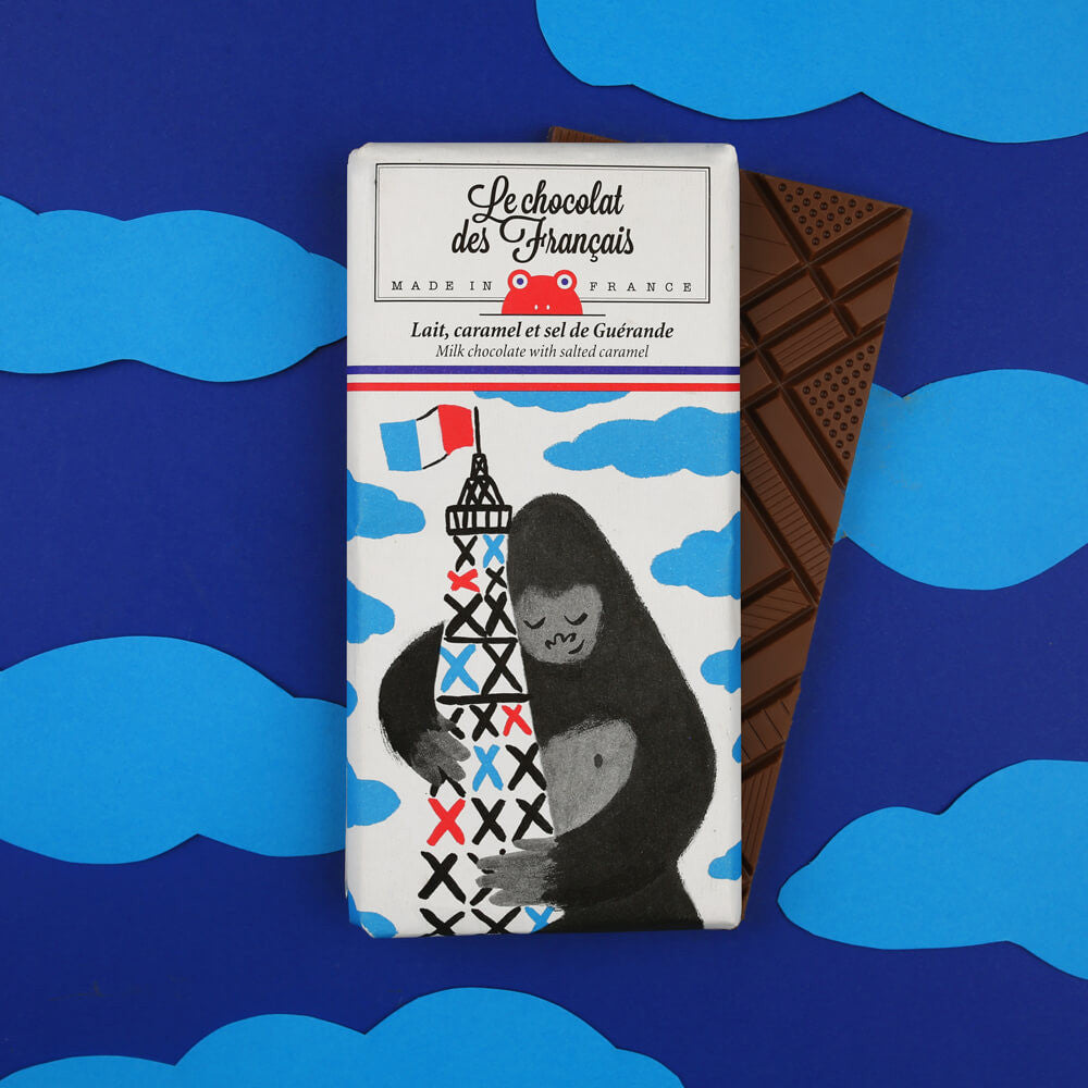 LE CHOCOLAT DES FRANCAIS - Bio-Schokoladentafel "King Kong"
