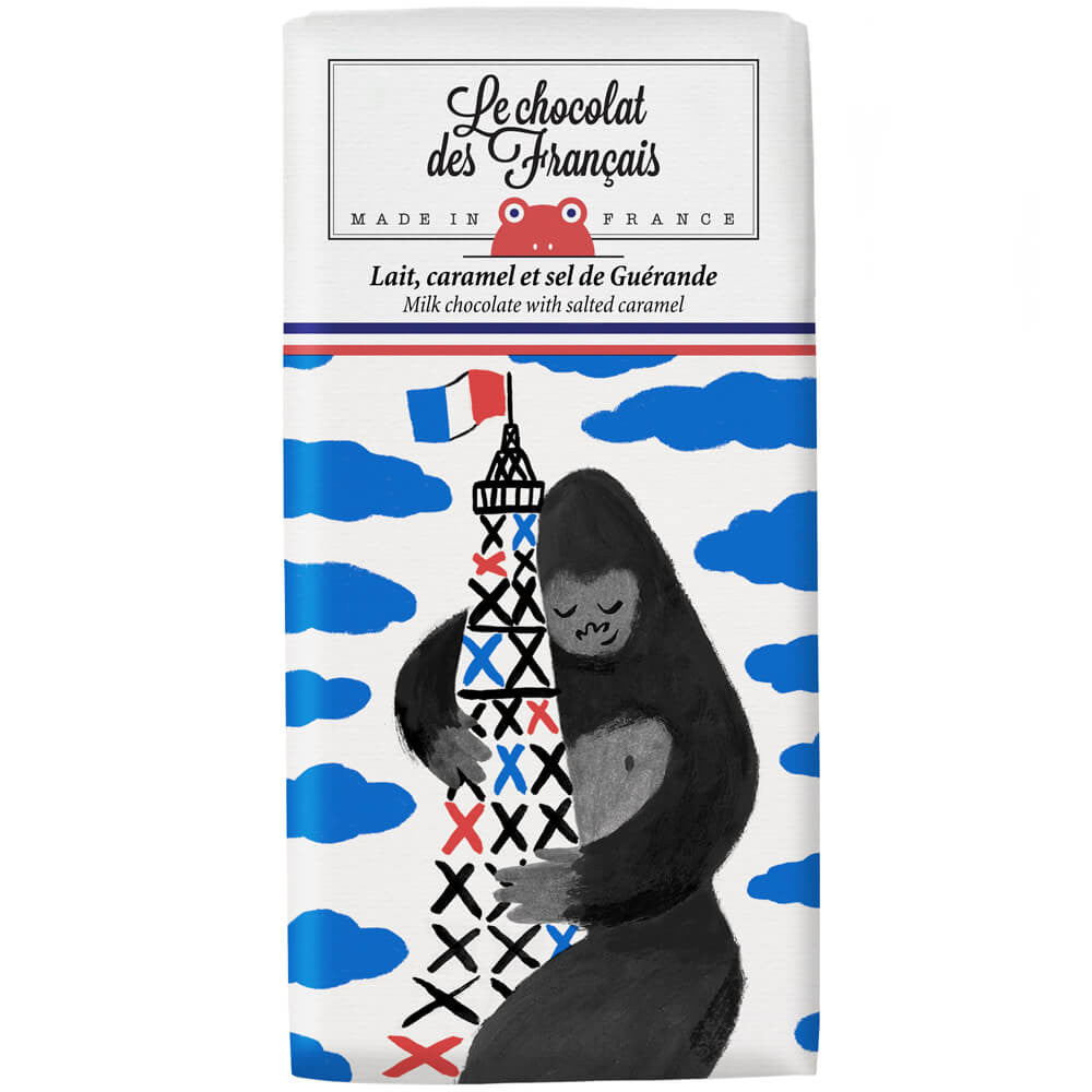 LE CHOCOLAT DES FRANCAIS - Bio-Schokoladentafel "King Kong"