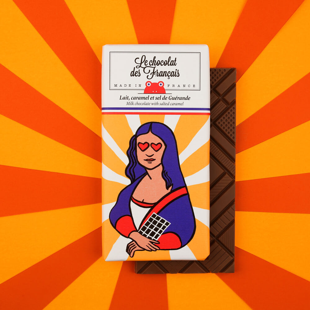 LE CHOCOLAT DES FRANCAIS - Bio-Schokoladentafel "Joconde"