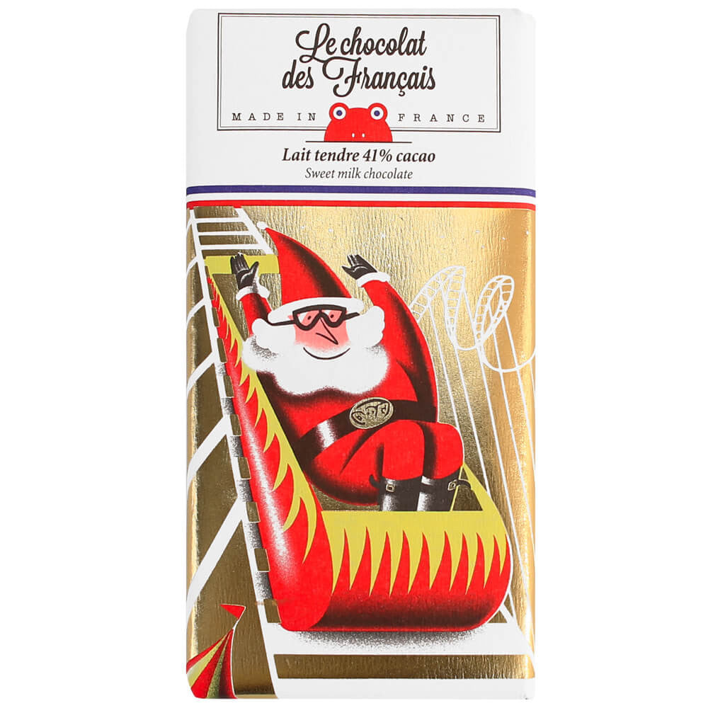 LE CHOCOLAT DES FRANCAIS - Bio-Schokoladentafel "Noel 2023"