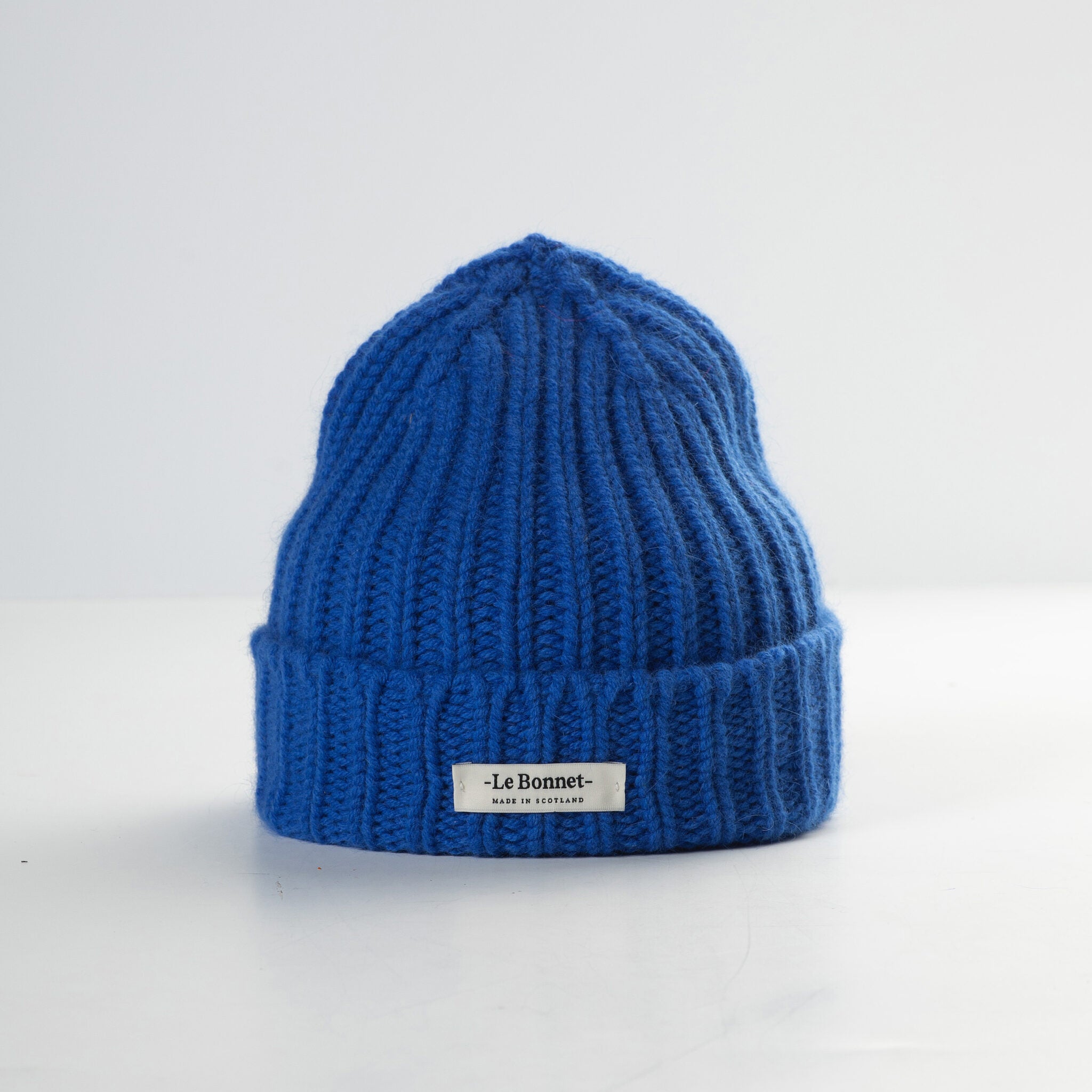 LE BONNET - Strickmütze "Logo Royal Azure"